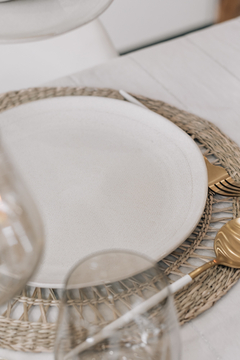 SET X 2 PLATO PLAYO RODAS CREAM 26,5 CM - comprar online