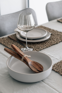 SET CUCHARA Y TENEDOR P/ ENSALADA - Feelings Aromas