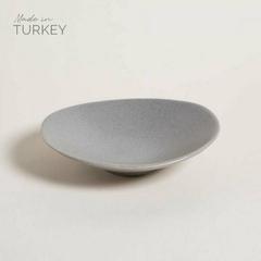 SET DE 2 PLATOS HONDO OVAL ISPARTA