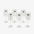 SET DE 2 COPAS DE CRISTAL DE BOHEMIA ANITA - Feelings