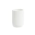 PORTACEPILLO SIMIL PIEDRA 10CM BLANCO