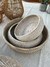 Bandeja rattan blanca 30x15cm