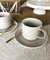 Taza y plato Beat 250ml por seis unidades