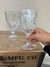 Copas de vidrio labradas transparente brilloso x6 - comprar online