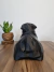 Pug Deitado Estátua Geométrica Decorativa 3D - loja online