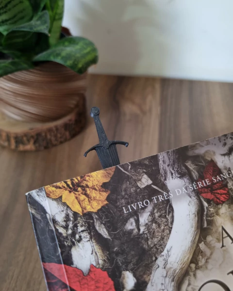 Marcador de Páginas Criativo | Para Amantes De Livros | 3 Espadas