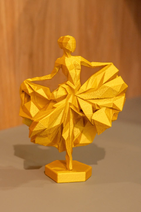 Escultura A Bailarina | Charme e elegância 3D | Vieco 3D - comprar online