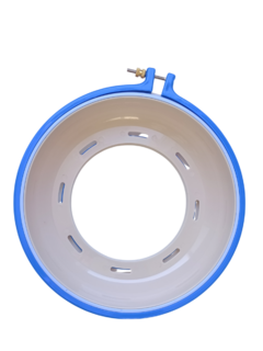 Doble bastidor circular - Lana sube Lana baja