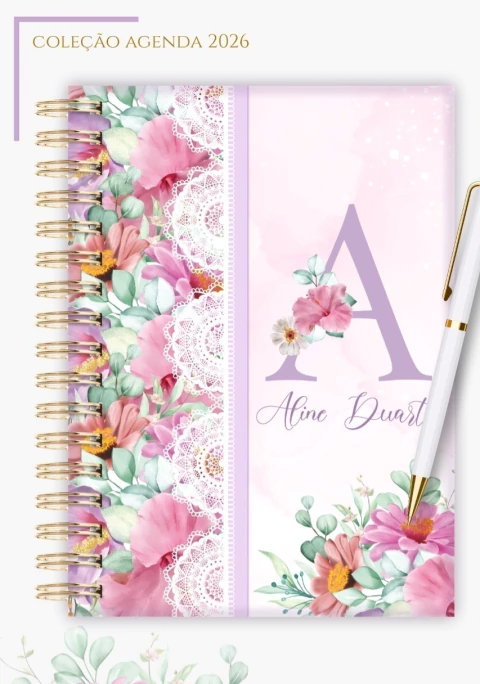 Agenda Floral Colorido 2 2026 - comprar online