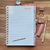 Caderno Floral Personalizado - Criativa Personalizados 