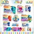 Etiqueta Escolar Kit 2 Menino - Criativa Personalizados 
