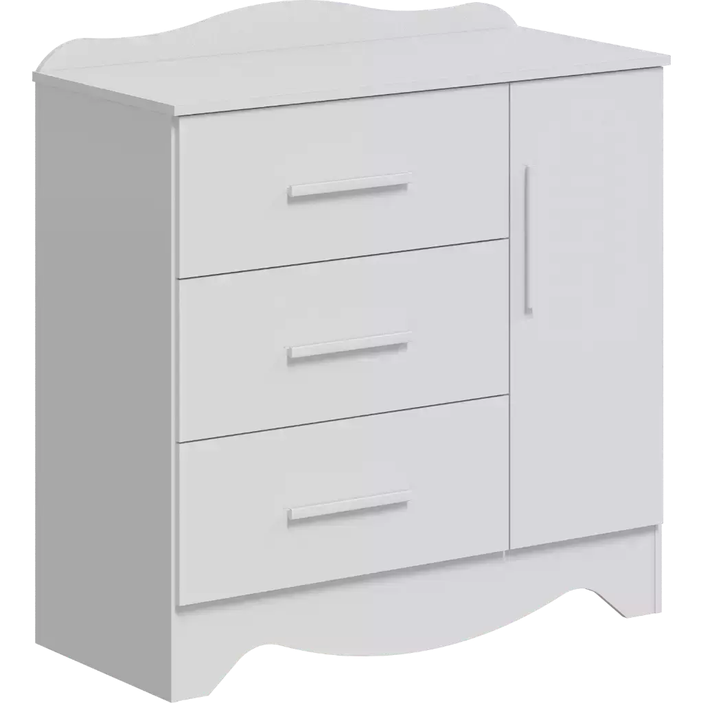 Comoda Bebe Moveis Peroba Clara Provençal Ls MDF