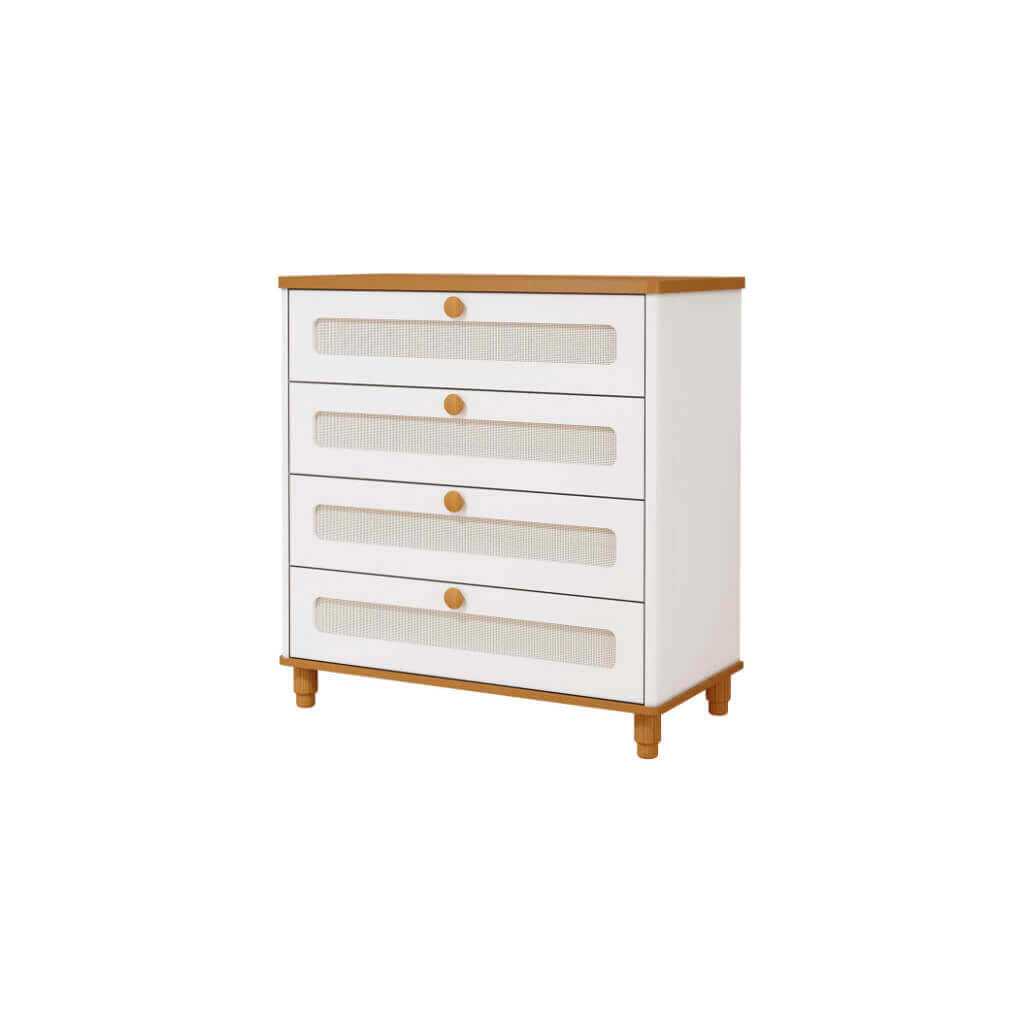 Cômoda Bebê Permobili Alfajor Retro 04 gavetas MDF