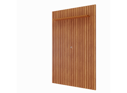 Painel para TV Maragogi Permobili 1,40mt ripado MDF