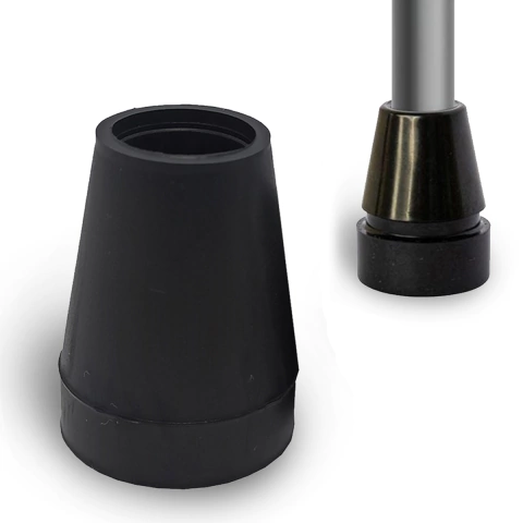 Ponteira Pé borracha 3/4 para bengala muleta andador