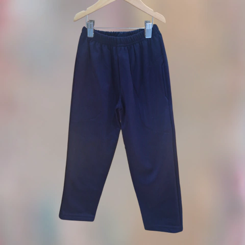 PANTALÓN DE ACETATO AZUL MARINO - comprar online