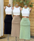 Conjunto Saia Midi Ribana na internet