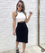 Conjunto Saia Midi Ribana - comprar online