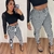 Calça Jacquard com Cinto