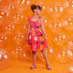 Vestido Agatha Laranjinha
