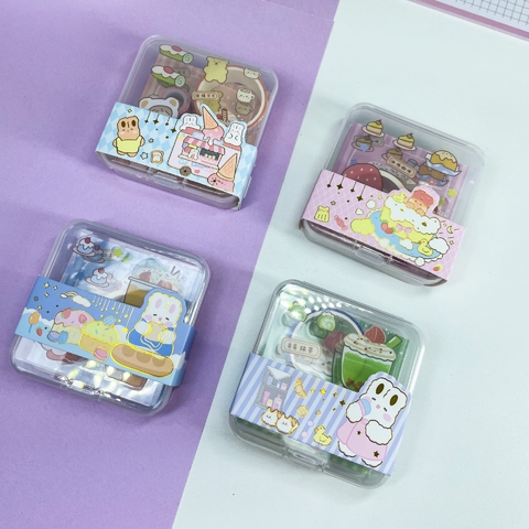 Caixa Yummy Washi Tape Surpresa