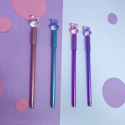 Caneta Cristal Coelhinho