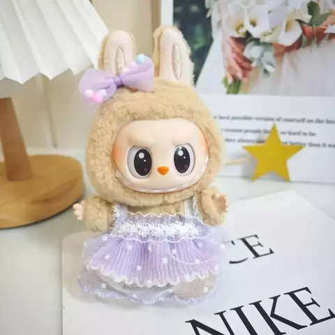 Vestido e Lacinho Labubu