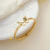 Conjunto Aro Pingente Bracelete Anel e Brinco Borboleta Folheado a Ouro 18k - loja online