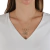 Colar Personalizado Canga Dois Corações Menino Ou Menina Folheado A Ouro 18k