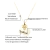 Colar Personalizado Coração Com Gravação Nome Com Pingente Filho Ou Filha - Nanda Jóias Personalizadas e Folheadas a Ouro