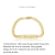 Imagem do Pulseira Personalizada De Chapa Masculino Folheado A Ouro 18k