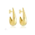 Brinco Formato Gota Folheado a Ouro 18k