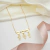 Colar Filhos com Nome Personalizados Folheados a Ouro 18k.