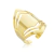 Anel Falange Aro Minimalista Folheado a Ouro 18k.