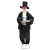 Esqueleto Mayordomo (luz y sonido) HD040