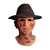 Mascara Freddy Deluxe con sombrero - A nightmare on elm street