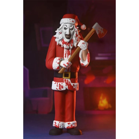NECA Toony Terrors 6" - Terrifier 3 - Art The Clown (Santa Suit / Bloody Version)