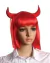 Peluca Diablita Roja