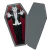 Imagen de Cartera Universal Monsters Dracula Coffin Convertible Backpack - Entertainment Earth Exclusive