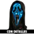 Mascara Blue Metallic Ghostface® (CON DETALLES) - comprar online