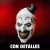 Mascara Terrifier 2 - Art the Clown Retro Injection (DETALLES EN PINTURA) - comprar online