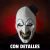 Mascara Terrifier 2 - Art the Clown Deluxe Injection (DETALLES EN CAPUCHA) - comprar online