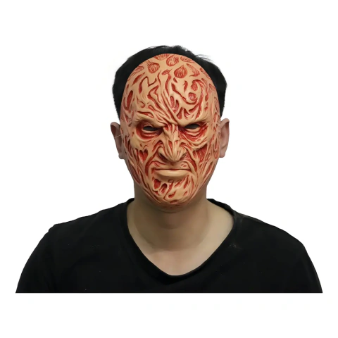 Máscara Latex Freddy Krueger Party Halloween