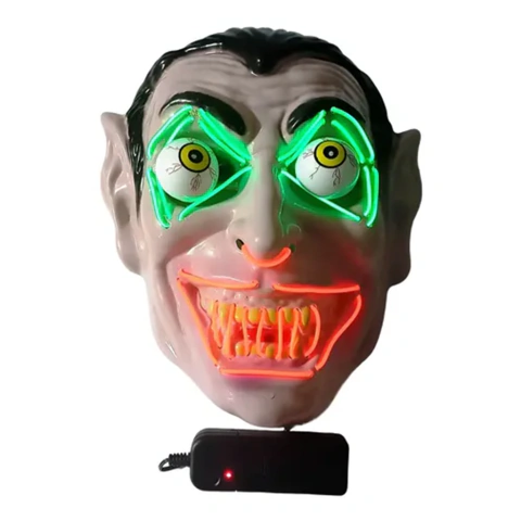 Mascara Dracula con Luz a control