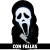Estatua con luz Ghostface (CON FALLAS) - comprar online