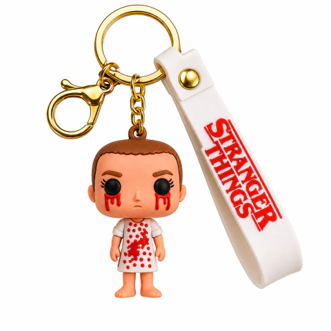Llavero de silicona Eleven (Stranger Things)