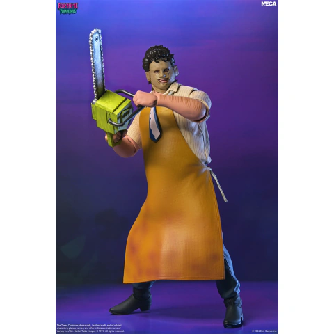 NECA Fortnite Fortnitemares Figures - Fortnite x The Texas Chainsaw Massacre - 7" Scale Leatherface - PREVENTA