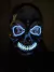Mascara Calavera con Luz a control