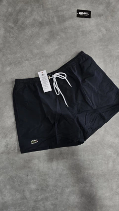 Short lacoste de baño azul marino - comprar online