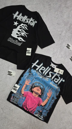 Remera hellstar studios ox